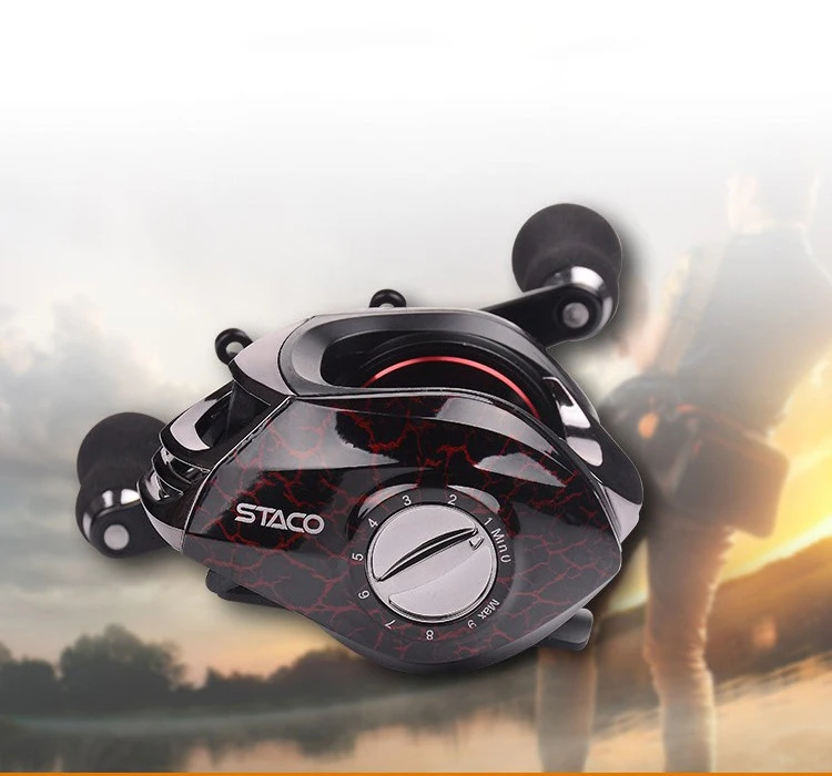 Equipamento de Pesca Carretilhas de Pesca da Carcaça de Isca 1 para Pike Lagarto Roda Baitcast Gear Ratio 6.3: Barco Trout Baixo Carpa Pesca 13bb 2 High Quality Esporte e Lazer
