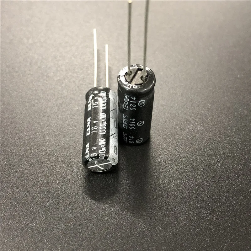 5 шт/50 шт 1000 мкФ 16 V ELNA Япония RJ4 серии 8x20 мм 16V1000uF аудио конденсатор|Конденсаторы| |
