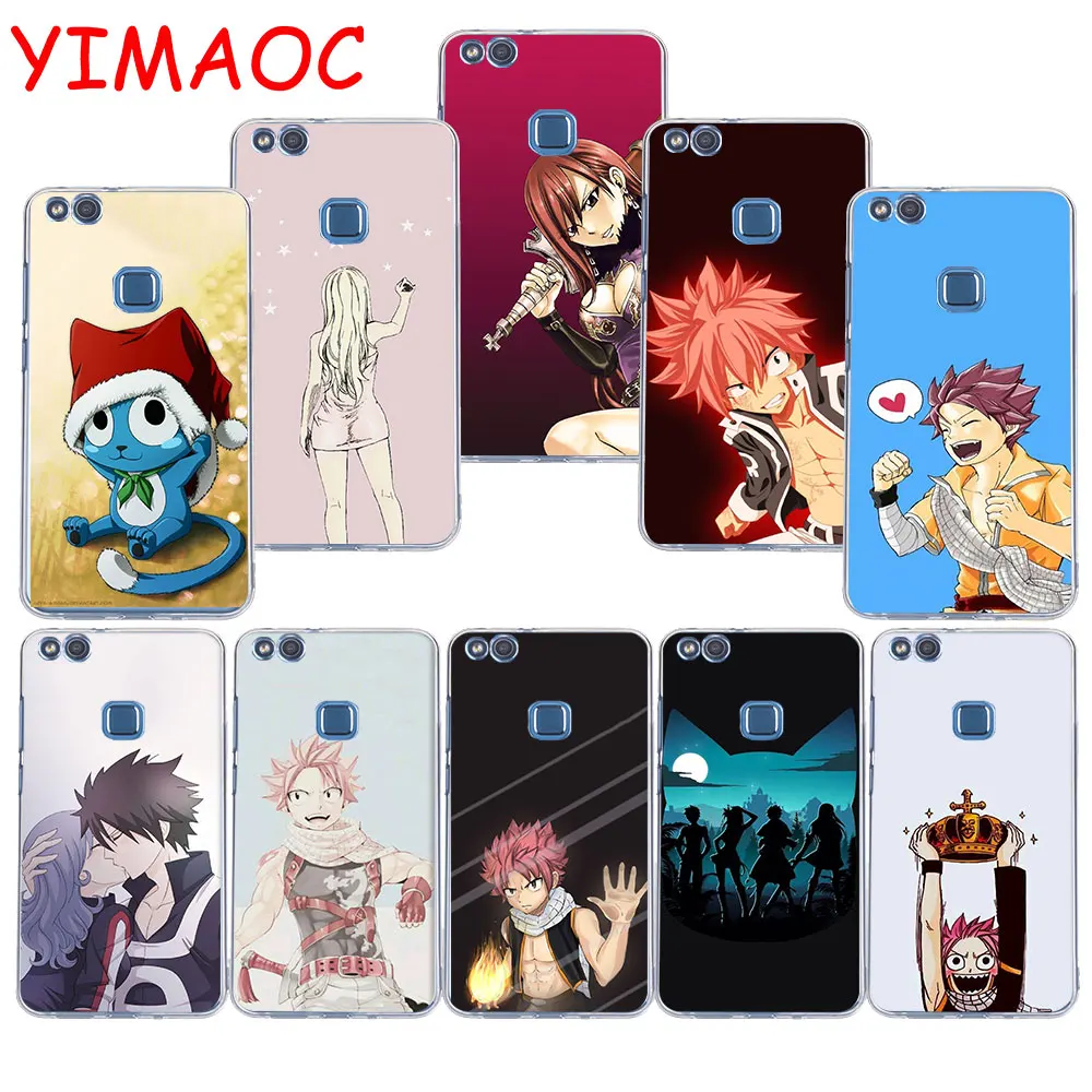 

YIMAOC 199z Japan Anime Fairy Tail Soft TPU Case for Huawei P20 Pro P10 P9 P8 Lite P Smart Mate 10 lite 20 pro