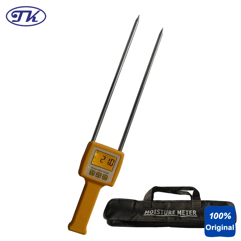 Digital Portable Moisture Tester Corn Wheat Rice Moisture Analyzer and