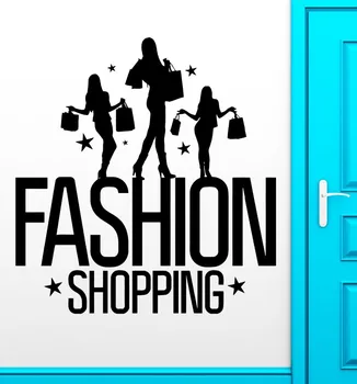 

Wall Stickers Vinyl Decal Fashion Shopping Discounts Holiday Sale Girl