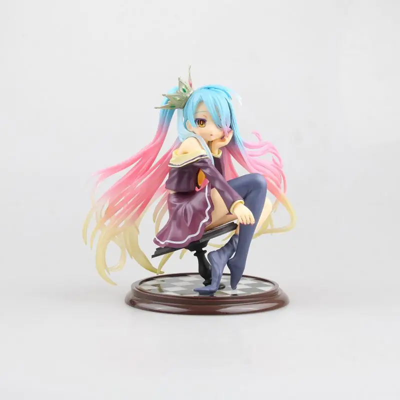 

15cm Anime Life No Game No Life Shiro Game of Life Painted second generation Game of Life 1/7 scale PVC action figure model