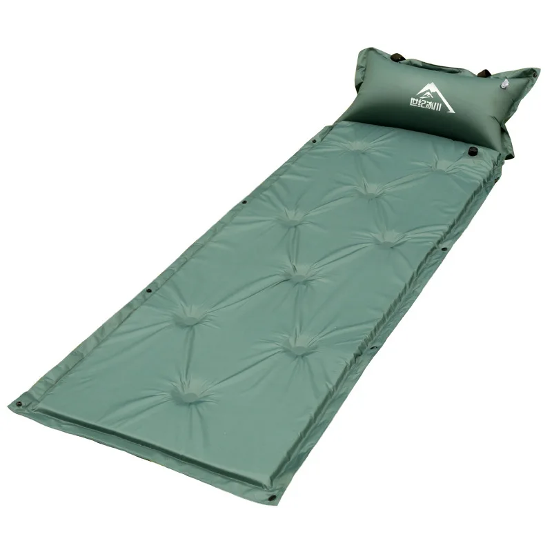 

Automatic Inflatable Cushion Single Outdoor Camping Sleeping Mat Can Be Spliced Two People Tent Sleeping Bed Pad Thickening