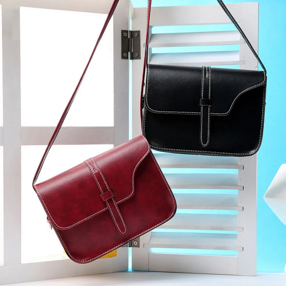 Женская сумка мессенджер Aelicy маленькая винтажная мини из кожи 1124|day clutches|fashion