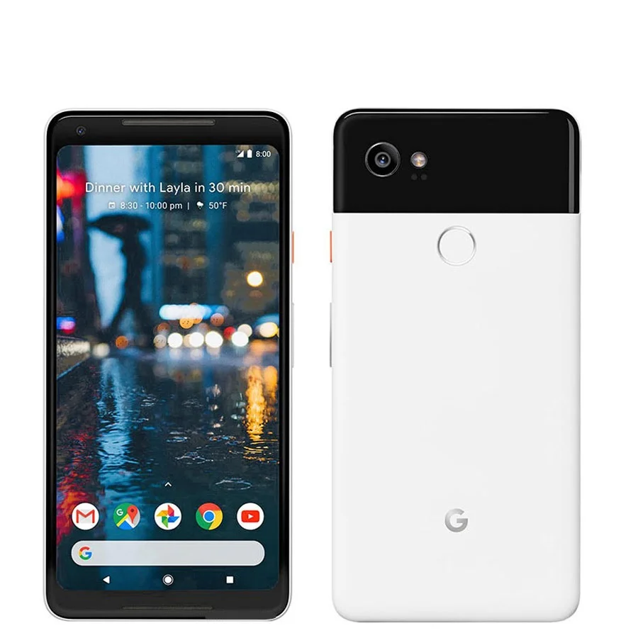 Версия ЕС, Google Pixel 2 XL, 6,0 дюймов, четыре ядра, одна sim, 4G LTE,, Android телефон, 4 Гб ram, 64 ГБ, 128 ГБ rom, Европейский смартфон