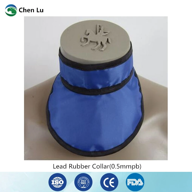 Beste Gamma Ray X Ray Bescherming 0.5 Mmpb Schildklier Kraag Tandheelkundige En Radiologische Afdeling Straling Beschermende Medische Accessoires