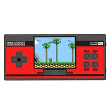Семейная Карманная игровая консоль ретро портативный мини портативный игровой плеер встроенный 348 классические игры 3,0 дюймов цветной ЖК-дисплей для NES G