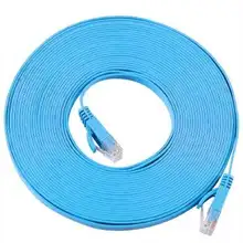 Pure Copper Super Six Types Double Shielded Gigabit Wire Household High Speed Anaerobic Copper Computer Monitoring