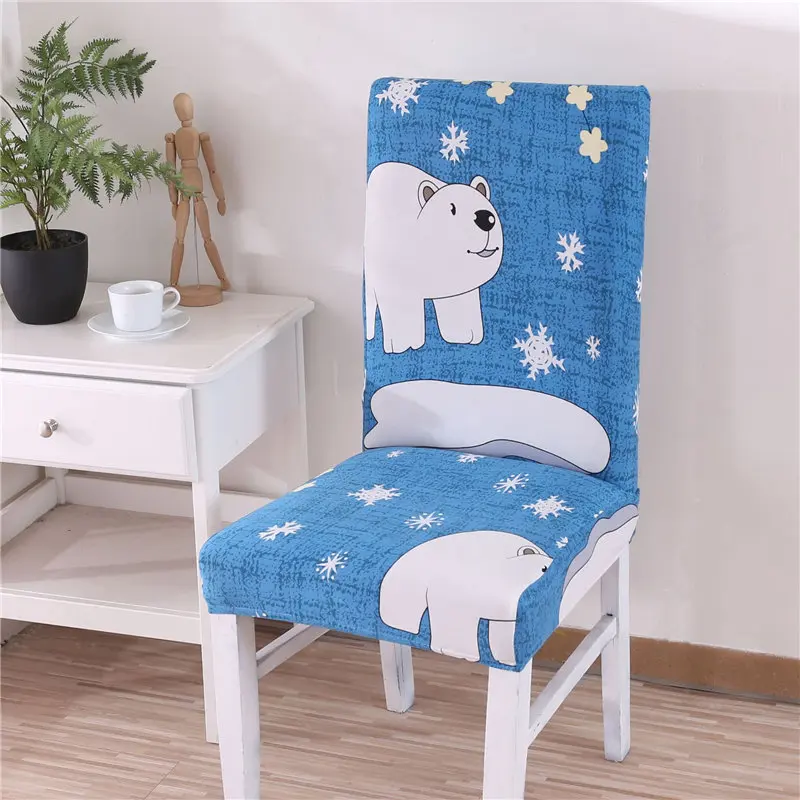 Removable Elastic Home Kitchen Dining Chair Cover Cartoon Printed Kids Favourite Seat Cover Slipcovers Stretch Chair Cover Case Removable Elastic Home Kitchen Dining Chair Cover Cartoon Printed Kids Favourite Seat Cover Slipcovers Stretch Chair Cover Case
