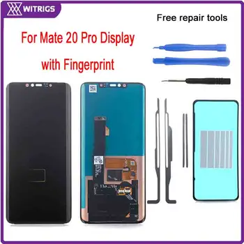 

Witrigs For Huawei Mate 20 Pro LCD Display Touch Screen Digitizer Assembly Replacement Original with Fingerprint