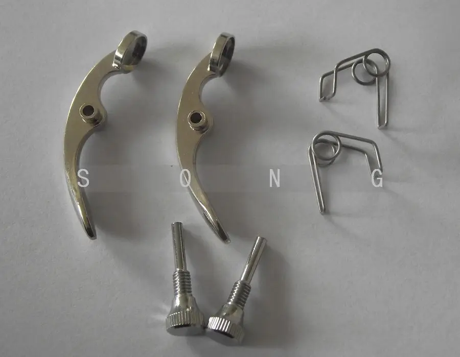 10 pcs trumpet water key / spit Valve +10 springs+10 screwsin Trumpet