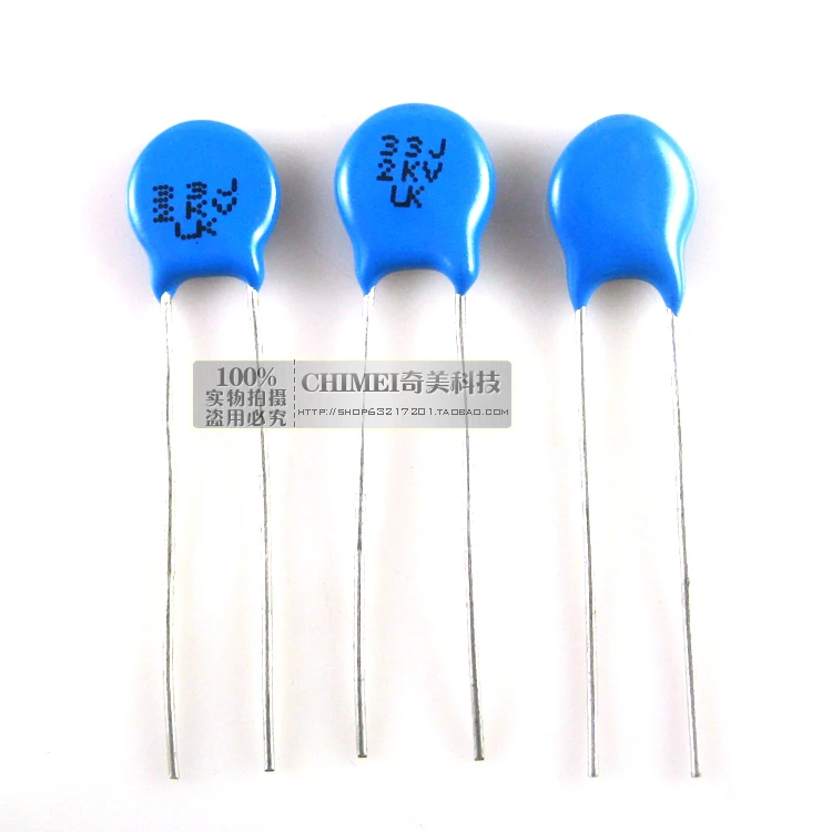 High voltage ceramic capacitors 3KV 33K 33J LCD high voltage board