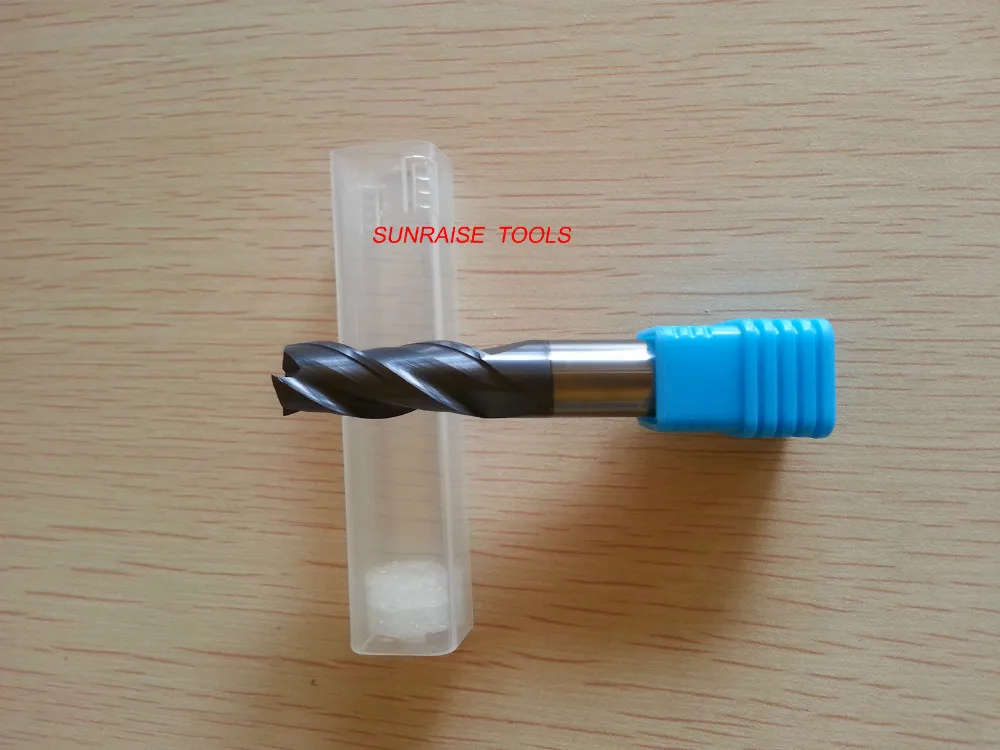 

D12x12x30x75L 30pcs Carbide Square End Mill 2 or 4 flutes D12mm HRC45 with coating CNC milling cutter shipping free