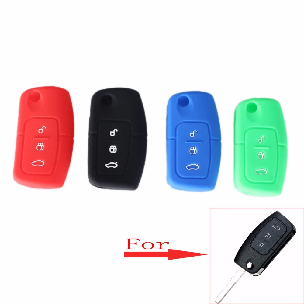 Custodia per chiave auto in lega di zinco per Ford ST Line Fiesta Focus