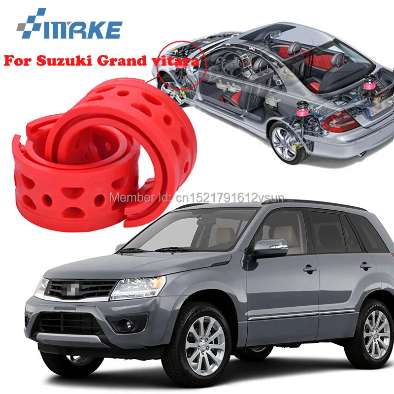 SmRKE для Suzuki Grand Vitara, высококачественный передний/задний автомобильный амортизатор, пружинный бампер, силовая Подушка, буфер