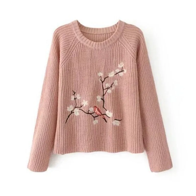 embroidery on sweater