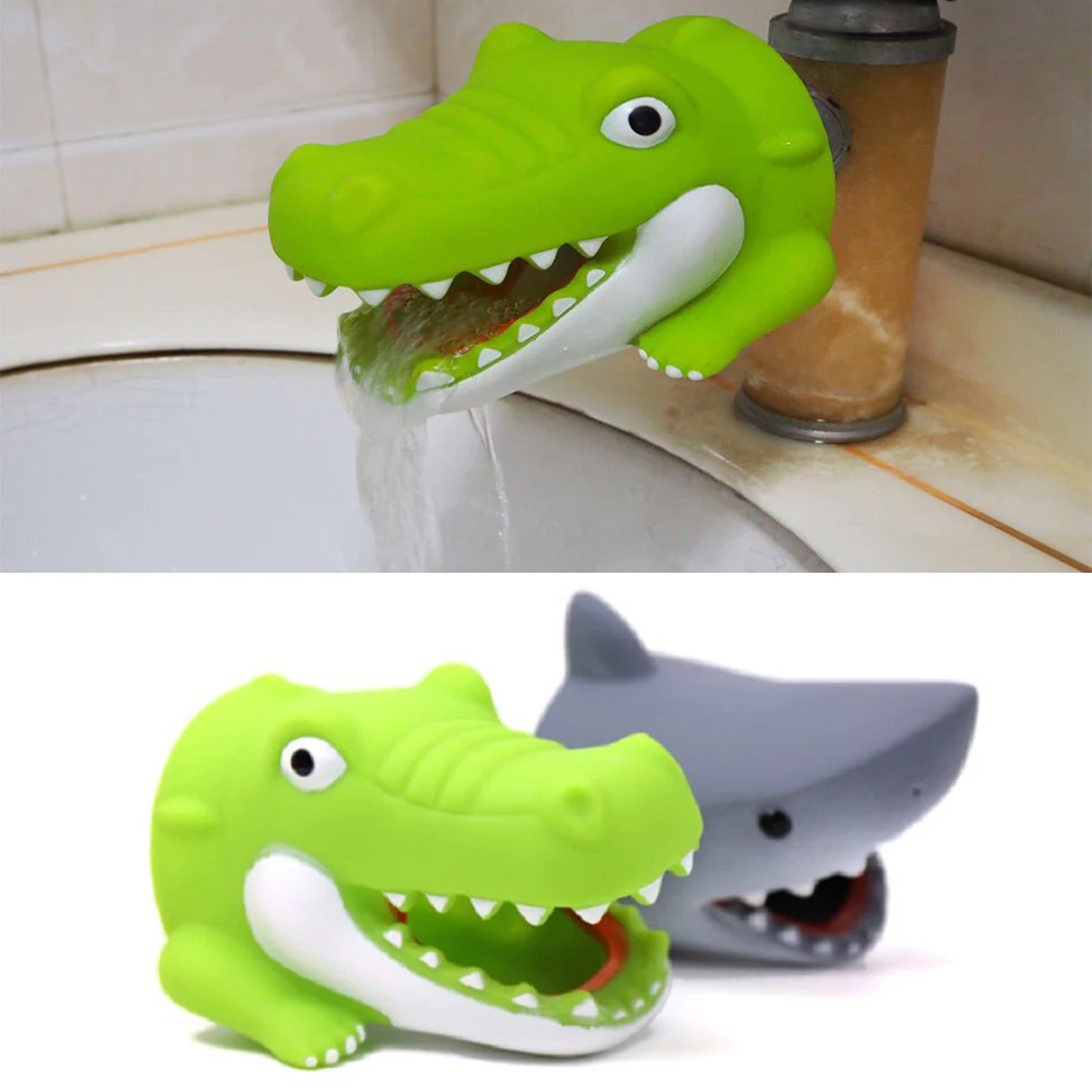 

Bathroom Silicone Faucet Cover for Kid Faucet Extender Protector for Baby Silicone Soft Water Extender Child Cute Accessories