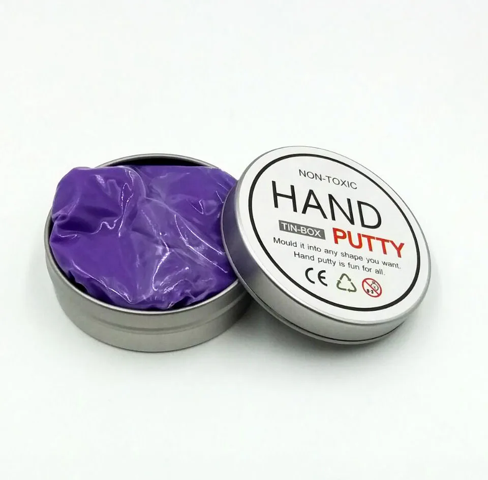 Silly Putty temperature sensing Discoloration