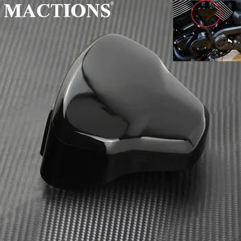 

Motorcycle Gloss Black Ignition Coil Trim Panel Cover Cap For Harley Street 500 750 XG500 XG750 2015 2016 2017