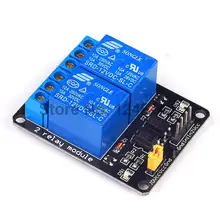 1PCS 2 Channel Relay Module 12V 2Channel Shield for Arduino Free Shipping