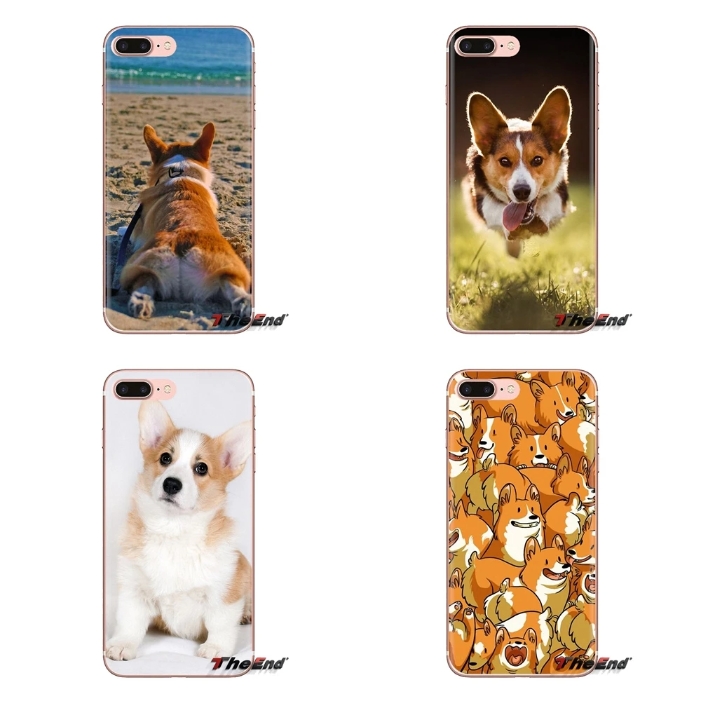 Мягкий чехол Pembroke Welsh Corgi Dog puppy для HTC One U11 U12 X9 M7 M8 A9 M10 E9 Plus Desire 630 530 626 628 816 820 830 |