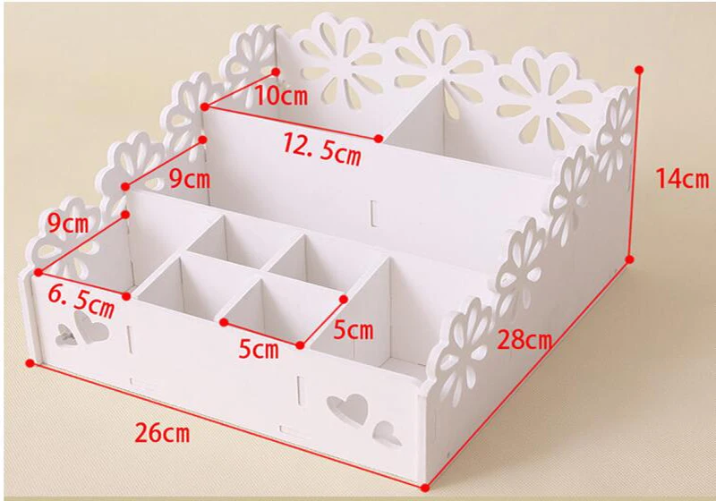 لكمبيوتر مكتبي عالي الجودة رف مستحضرات التجميل الحمام صندوق تخزين درج مكتب بسيط مجوهرات مربع للماء تخزين