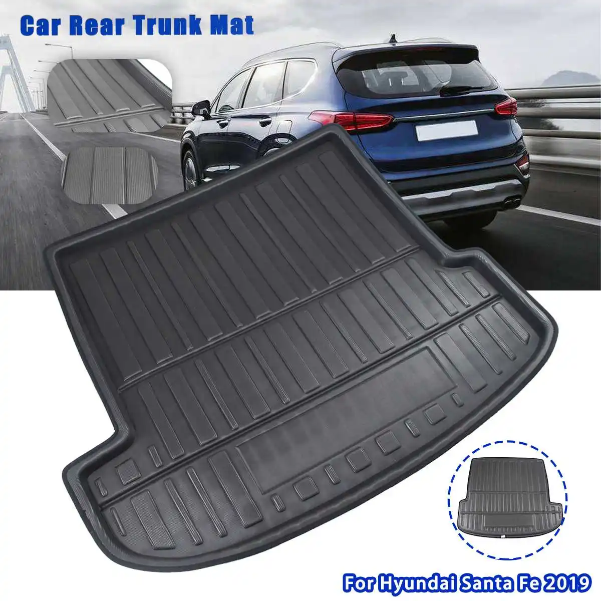 Car Tray Boot Liner Cargo Rear Trunk Cover Matt Mat Boot Liner