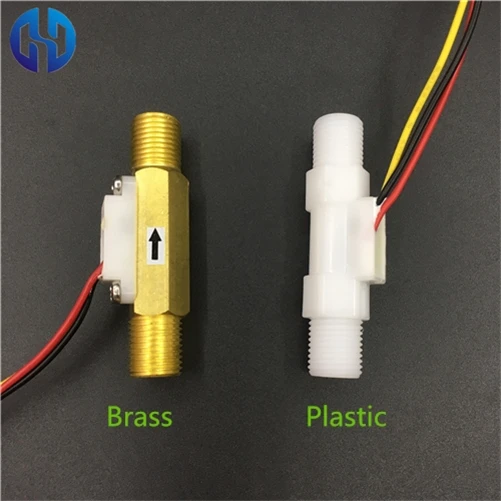 -BG1-4 water brass hall flow rate sensor meter  (28)
