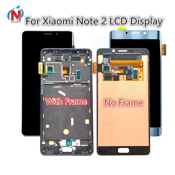 

Xiaomi Mi Note 2 LCD Display Touch Screen Digitizer Assembly with frame For 5.7" Xiaomi Mi Note2 Note 2 LCD