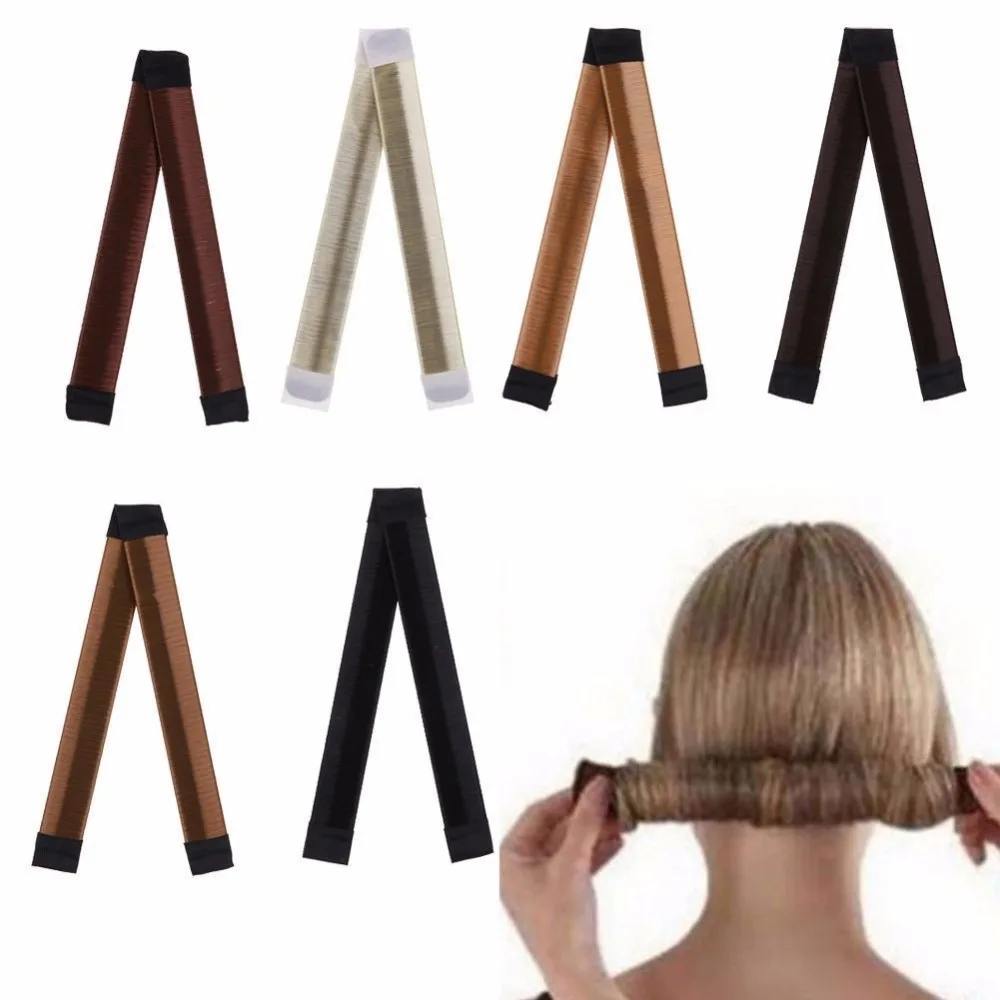 Women Girls 1PC Hair Styling Donut Former Foam French Twist Magic DIY Tool Donut Bun Maker Styling Accessories 6 Colors Women Girls 1PC Hair Styling Donut Former Foam French Twist Magic DIY Tool Donut Bun Maker Styling Accessories 6 Colors