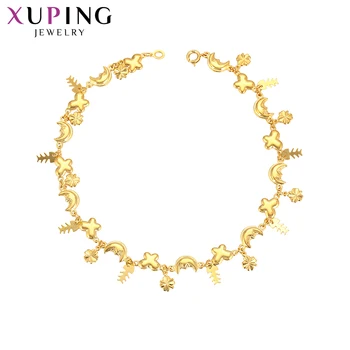 

Xuping Fashion Jewelry Animal Shape Design Temperament Pure Gold-color Plated Bracelet for Women 76039