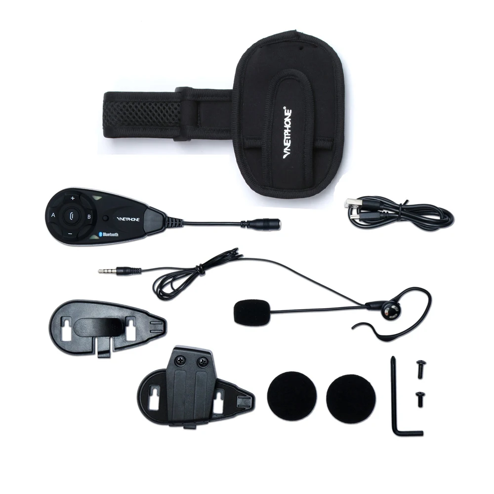 Гарнитура Referee Intercom V5C гарнитура полная дуплексная Беспроводная связь Bluetooth для