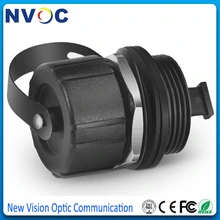 Открытый IP67 MPO перегородка волоконно-оптический адаптер/сопряжение рукав С Пылезащитным колпачком, ODVA LC/SC/MPO волоконный адаптер разъем