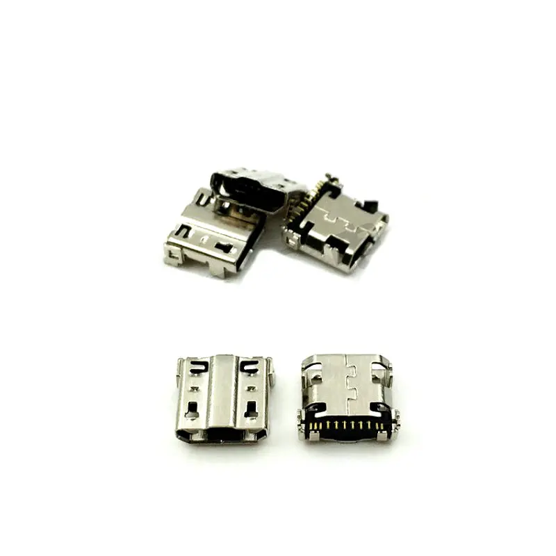 10 шт./лот, Micro USB разъем для зарядки порт Разъем для samsung Galaxy S4 i9500 i9502 i9505 i9508 Note 2 N7100 N7102 N7105