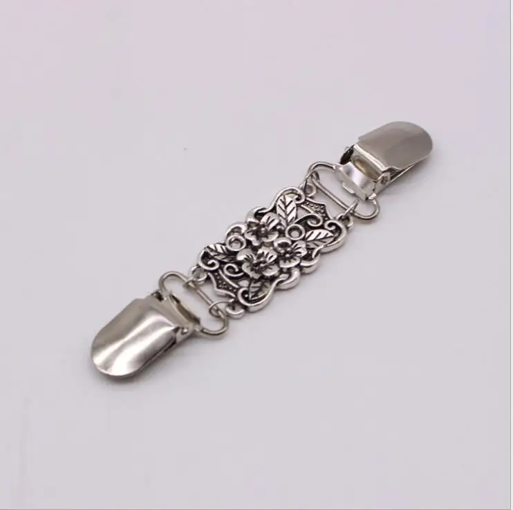 

New models plating alloy duckbill clip female dress chain cardigan sweater sweater clip