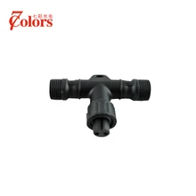 2 PIN/4PIN T connector/Y connector IP67 Waterproof for LED Deck Light step stairs Lamp 2*male and 1* female connectors