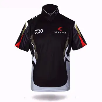 

Daiwa Special Summer Fishing Shirt Outdoor Sportswear Quick-drying Short Sleeve Breathable Anti-uv Protection Fishing Jersey