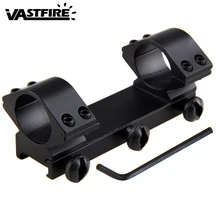 Двухтрубные прицелы 25,4 мм кольца охотничьи сиамские высокопрофильные прицелы для Ласточкин хвост 20 мм Пикатинни прозрачные