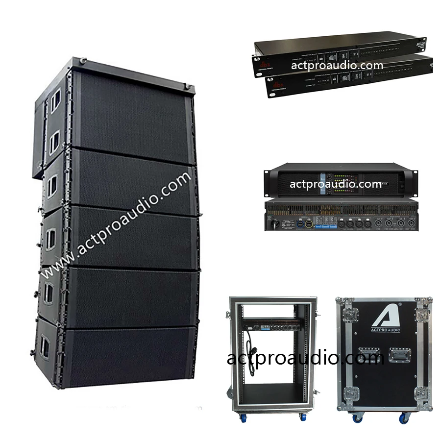 

Outdoor TTL55 double 12 inch there Way Professional audio line array speaker system active line array loudspeaker