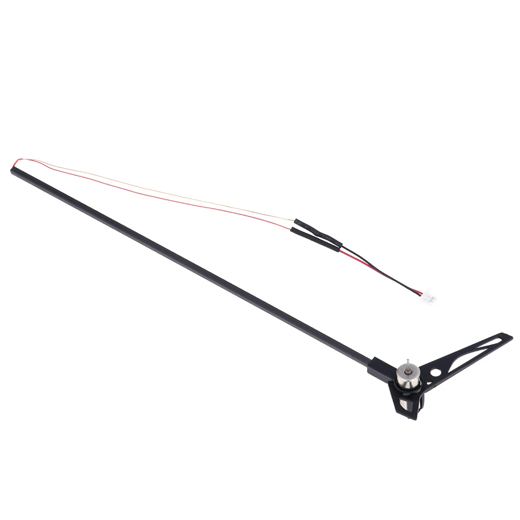 RC Toy Car Tail Boom Holder & Motor Kit Replacement for WLtoys V911S V966 Spare Parts