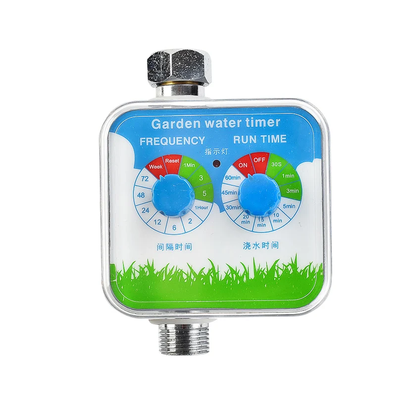 Knob Style Electronic Water Timer Garden Solenoid Valve Irrigation