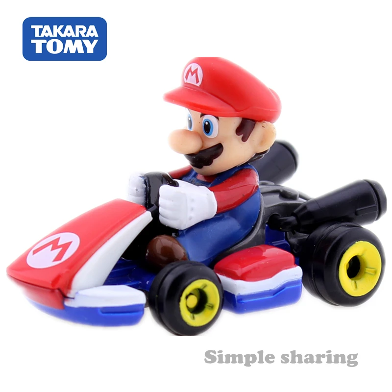 TAKARA TOMY мечта TOMICA № 164 MARIOKART 8 Марио модель родстера комплект литья под давлением, миниатюрная Автомобильная игрушечная пресс-Горячая Аниме Рисунок Детские игрушки