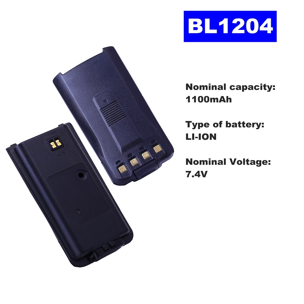 Литий ионная аккумуляторная батарея BL1204 7 4 в 1100 мАч для двухсторонней