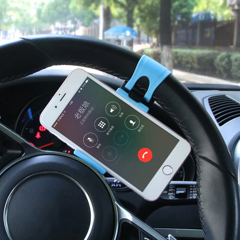 Новинка универсальный автомобильный держатель для телефона руль велосипед