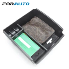 FORAUTO автомобиля организатор подлокотник коробка для хранения Авто Suplies телефон лоток Автомобильный держатель для монет авто аксессуары автомобиль-Стайлинг закладочных уборки