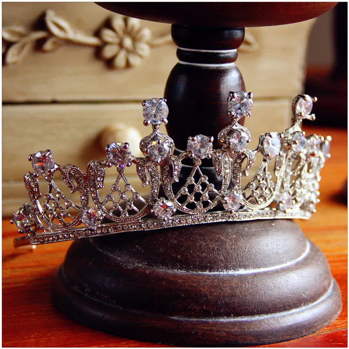 Женские головные уборы casamento Tiaras de cristal романtico para a princesa moda Crown as mulheres carneiras|crown