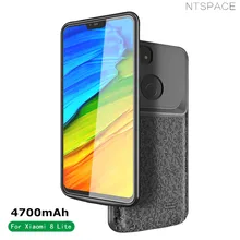 4700 мАч чехол для зарядки аккумулятора s для Xiaomi mi 8 Lite резервный внешний аккумулятор портативный чехол для зарядки телефона для Xiao mi 8 Lite чехол для аккумулятора
