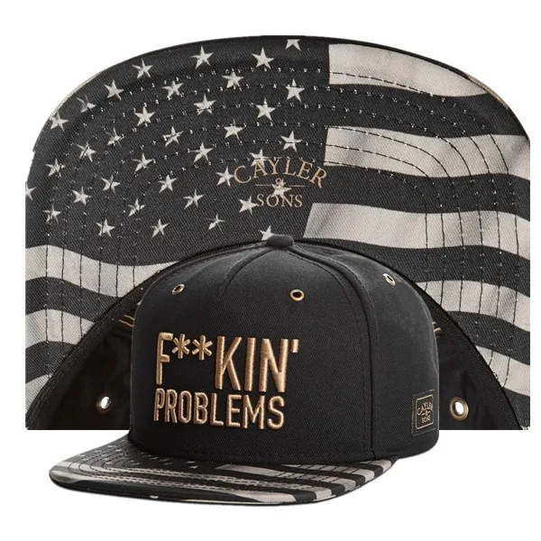 Hip Hop Men/'s CAYLER Sons Cap adjustable Baseball Snapback Street Black hat 8#