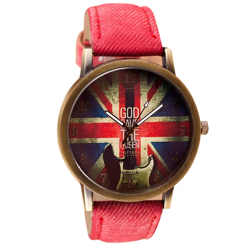 Женские спортивные часы с кожаным ремешком, женские спортивные часы, красные часы, женские модные наручные часы, женские кварцевые часы 999 - Цвет: Red