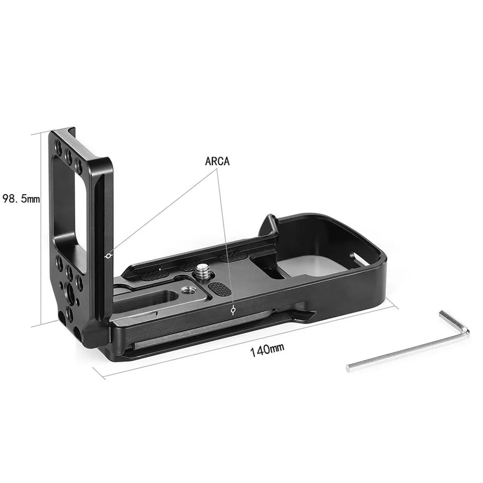 SmallRig L кронштейн для sony a7II/a7RII/a7SII камеры L Пластина особенность с Arca стильная тарелка для быстрого выпуска 2278